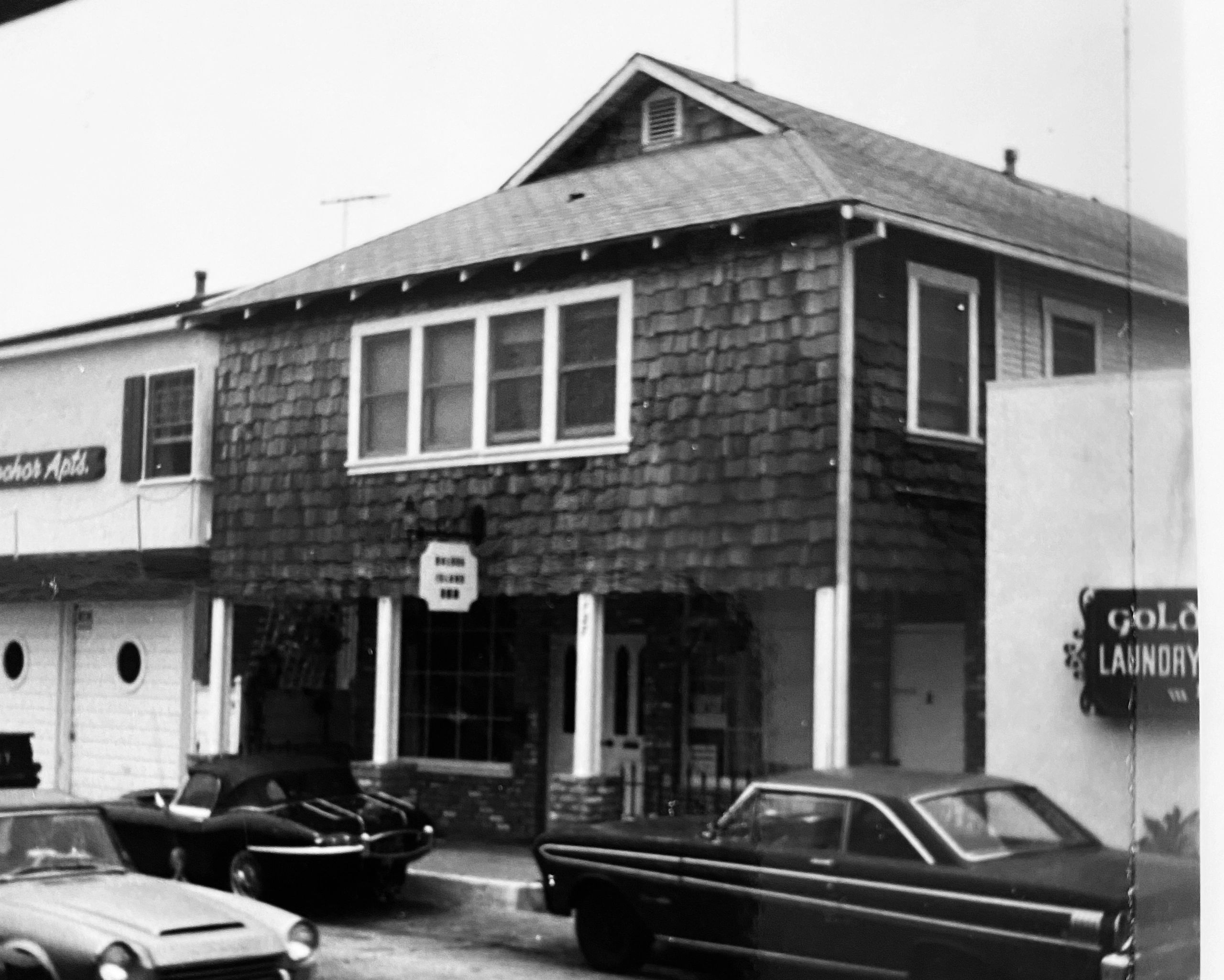 Vintage mid-century cottage building